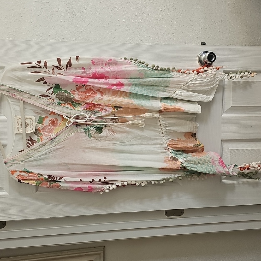 Z&L Floral Sheer Swim Suit Coverup. GET READY FOR SUMMER